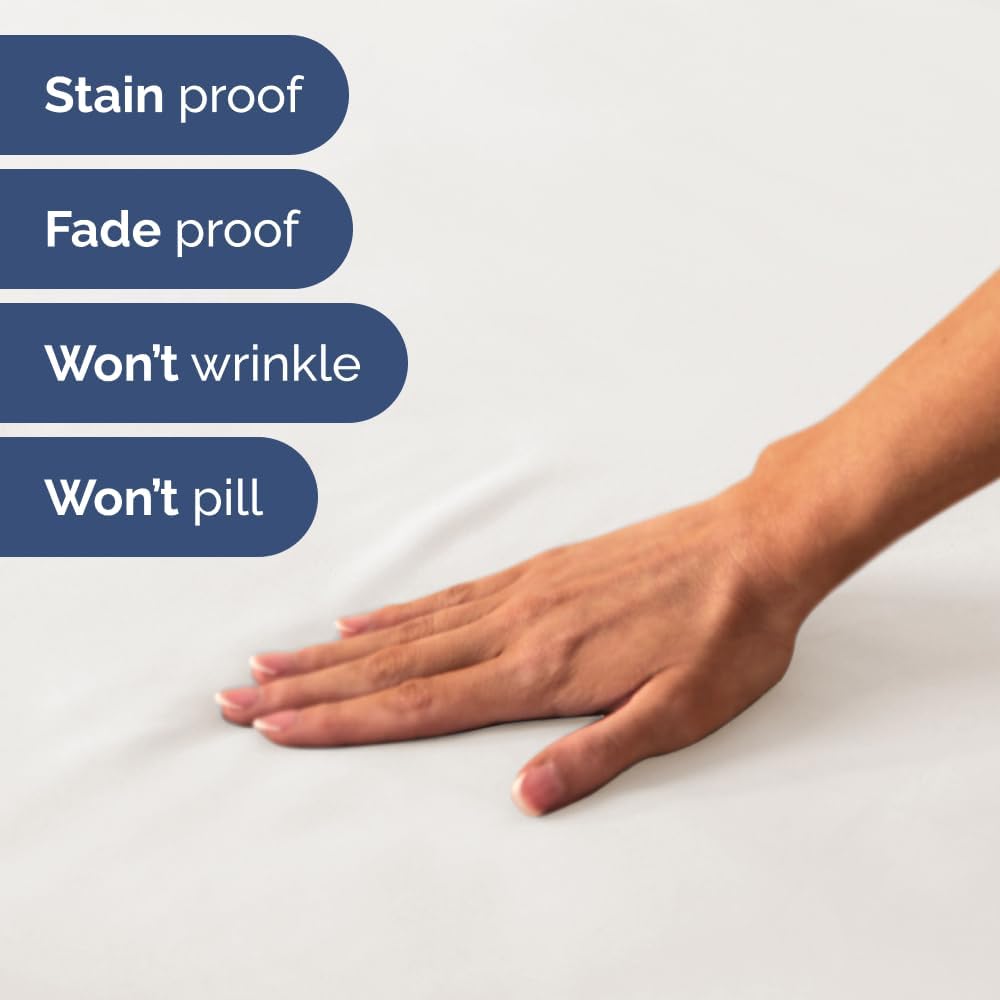 Short Queen Size 4 Piece Sheet Set - RV Short Queen, Soft, Breathable & Cooling Bed Sheets Set with Deep Pockets - Hotel Luxury Bedding…