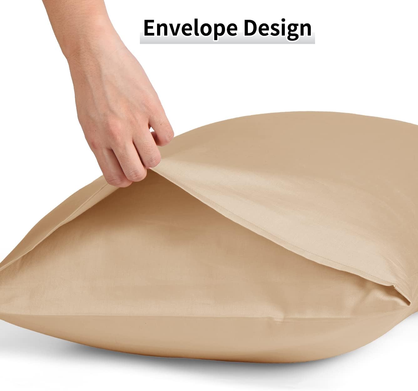 Warmstar Cotton Body Pillow Cover 1 Pack, 600 Thread Count Body Pillow case 20"x54", Long Body Pillow Case Cover Soft Breathable with…