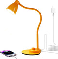 BOHON LED Desk Lamp with USB Charging Port, 3 Color Modes Fully Dimmable Reading Lamp, Auto Dimming Task Lamp, Flexible Neck Table Light…