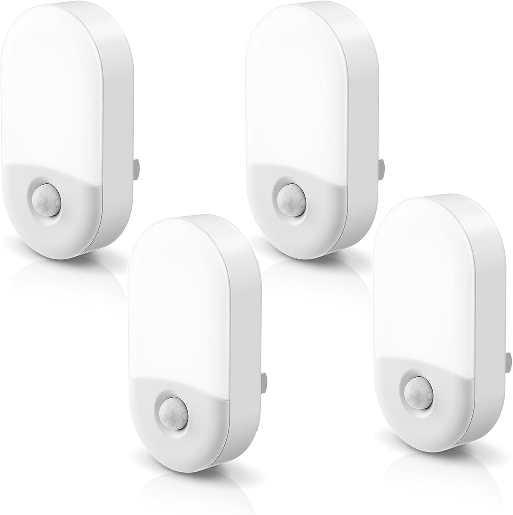 L LOHAS LED Motion Sensor Night Light Plug in, Motion Activated Night Light, 5000K Daylight White, Night Lights Plug Into Wall…
