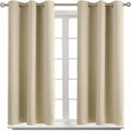 BGment Room Darkening Curtains 54 Inches Long - Grommet Thermal Insulated Drapes Window Treatment Curtains for Bedroom, 2 Panels, 38 x 54 I…
