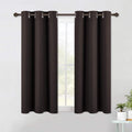 NICETOWN Living Room Blackout Draperies Curtains, Energy Smart Thermal Insulated Solid Grommet Blackout Curtains/Drapes Window Panels (2…