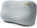 HighBeds Cervical Neck Pillow for Neck - Memory Foam Pillow for Side and Back Sleepers, BASF Support with Ergonomic Pillow(Grey) Cotton Grey