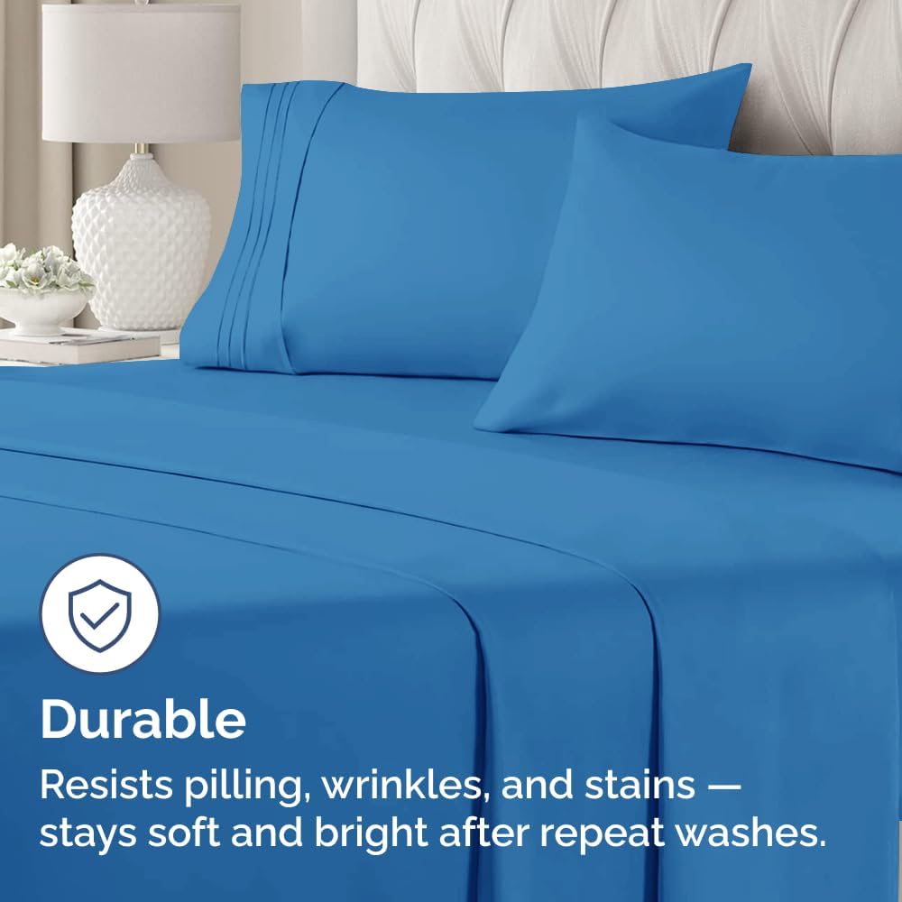 Standard Pillow Cases Set of 4 - Ultra Soft Hotel Quality Pillowcase Covers - Comfy Bedding for Women, Men, Kids & Teens - Machine…