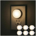 Lights by Night, LED Night Lights Plug Into Wall, 6-Pack, Dusk to Dawn Auto On/Off Sensor, Soft White, Plug In Nightlight Perfect for…