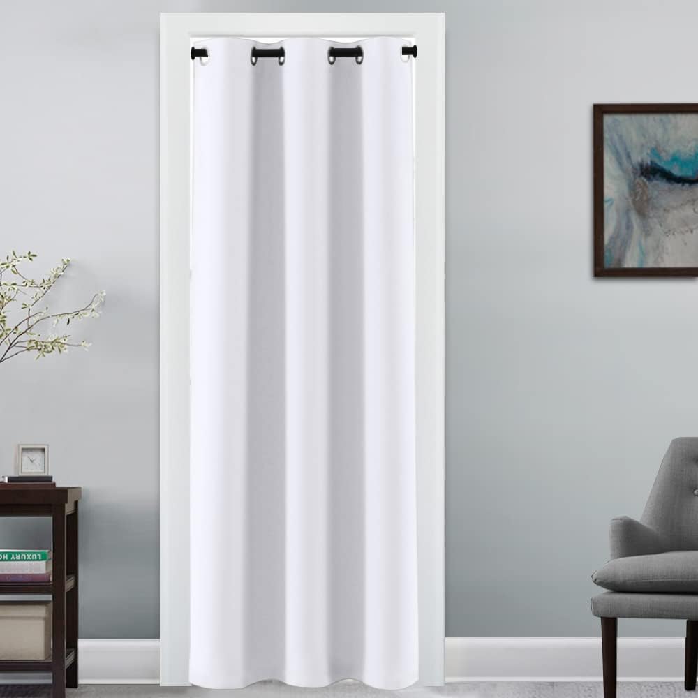 H.VERSAILTEX Doorway Curtain Blackout Closet Door Curtain Room Divider Window Treatment Curtain for Bedroom Thermal Insulated P…