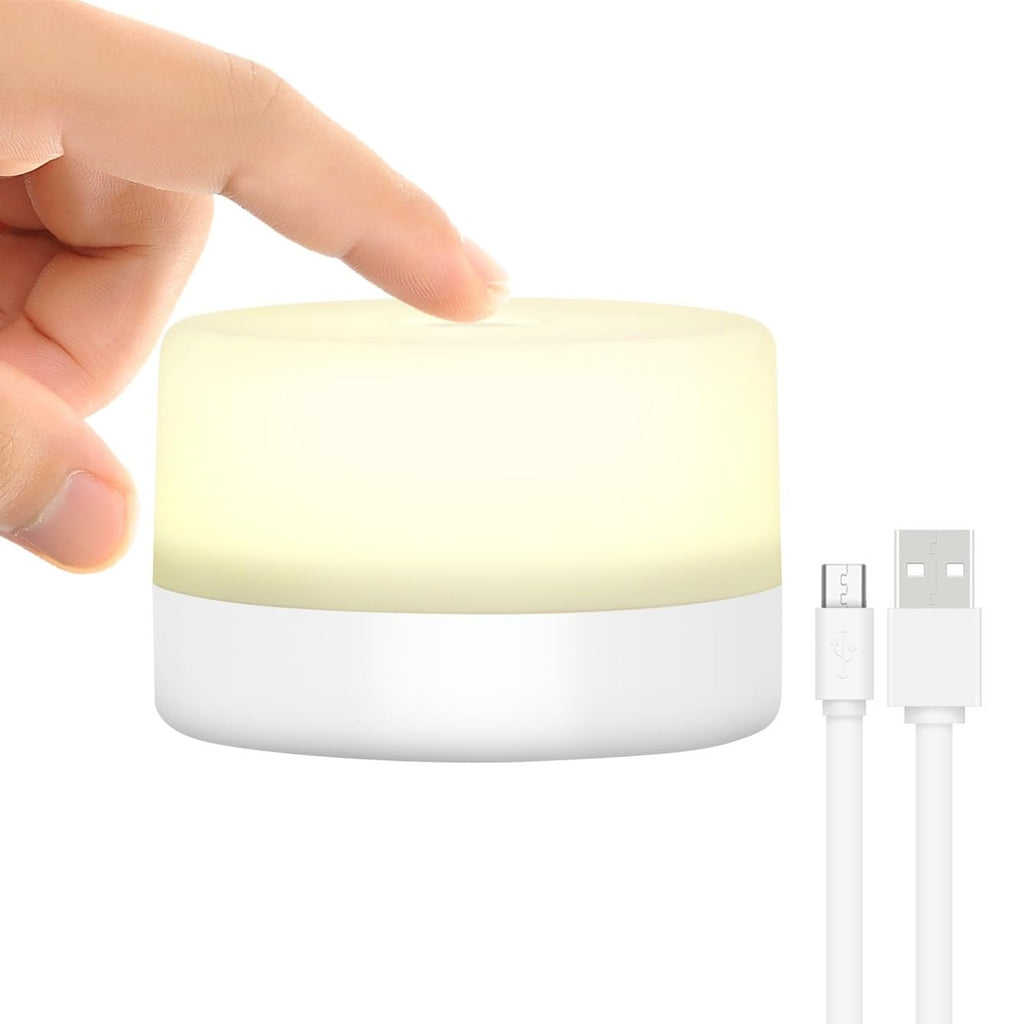 RTSU Bedside Lamp, Dimmable Touch Tap Light Novelty Light, Kids Children Adult LED Nightlight, Table Desk Atmosphere Decorative Mood…
