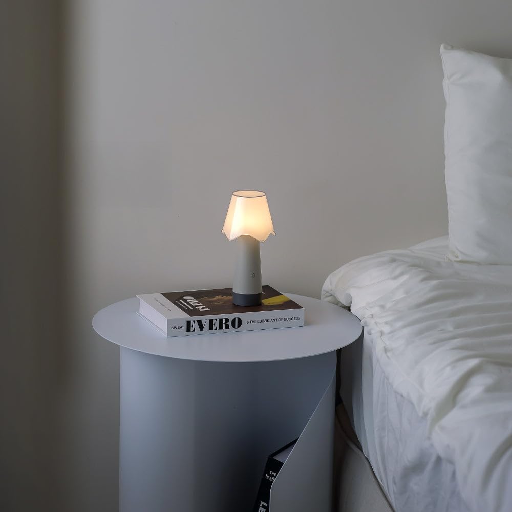 Owlpack Fungo Cordless LED Lamp with Adjustable Dimmer - Gray