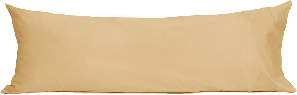Sunflower Body Pillowcase 100% Cotton Long Pillow Cover/Case Envelope Closure 1 Pack, 20×54 inches Butterum, Soft and Breathable