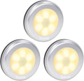 Searik Motion Sensor Night Light Indoor, Wireless Battery Operated LED Night Light Safety Lamp Step Lights Under Cabinet Lights for…