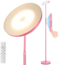 Mukuxin Floor Lamp, Upgraded 40W 4000LM Super Bright Torchiere LED Floor Lamps for Living Room, Stepless Dimmable Color Temperature 2700K-6…