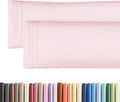 Body Pillowcases Set of 2-20x54 Long Body Pillow Case - Soft Body Pillow Cover for Sleeping & Side Sleepers - Comfy, Wrinkle & Fade Free…