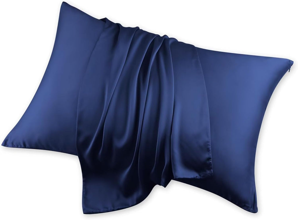 ShunjieHome 4 Pack Cooling Pillow Cases, Viscose Derived from Bamboo Pillow Protectors King Size Set of 4, 400 Thread Count Soft Silky Breat…