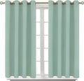 BGment Blackout Curtains - Grommet Thermal Insulated Room Darkening Bedroom and Living Room Curtains, Set of 2 Panels (52 x 54 Inch, Frosty…