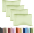 King Standard Pillow Cases Set of 4 - Soft Hotel Quality Pillowcase Covers - Comfy Bedding for Women, Men, Kids & Teens - Machine…