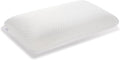 Csdlf Memory Foam Bed Pillows, Pillow for Side and Back Sleeper, Pillow for Neck, Washable Removable Cover, Soft, White (Standard) White