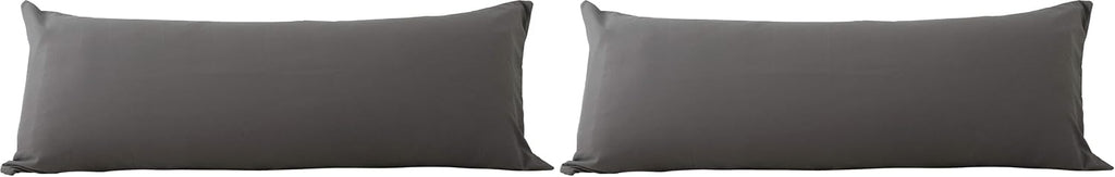 EVOLIVE Ultra Soft Microfiber Body Pillow Cover/Pillowcases 21"x54" with Hidden Zipper Closure (21"x54" Body Pillow Cover, Charcoal Grey)…