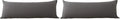 EVOLIVE Ultra Soft Microfiber Body Pillow Cover/Pillowcases 21"x54" with Hidden Zipper Closure (21"x54" Body Pillow Cover, Charcoal Grey)…