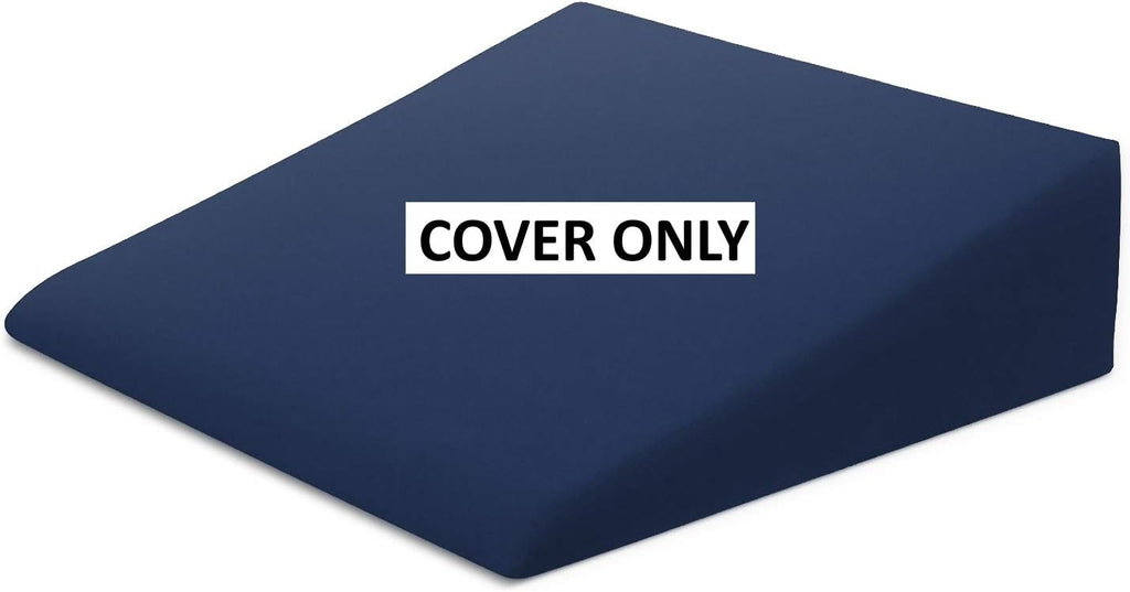 XtremeComforts Xtreme Comforts Wedge Pillow Cover - Allergy-Friendly & Easy to Clean Cover - Fits Our (27" x 25" x 7") Wedge Pillow – Navy…