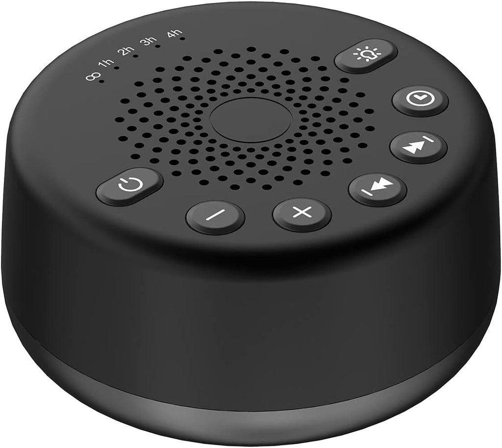 Easysleep Loudspeakers White Noise Machine with 25 Soothing Sounds and Night Lights with Memory Function 32 Levels of Volume and 5 Sleep…