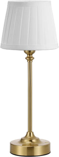 Cordless Table Lamp Rechargeable Gold - 1 Pack Brass 4000mAH Battery Operated Lamp for Decor, 3000K Stepless Dimming Touch Control…