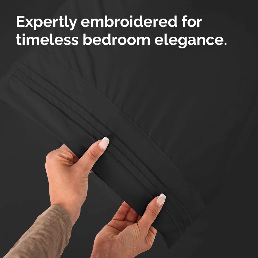 Standard Pillow Cases Set of 4 - Ultra Soft Hotel Quality Pillowcase Covers - Comfy Cozy Bedding for Women, Men, Kids & Teens - Machine…