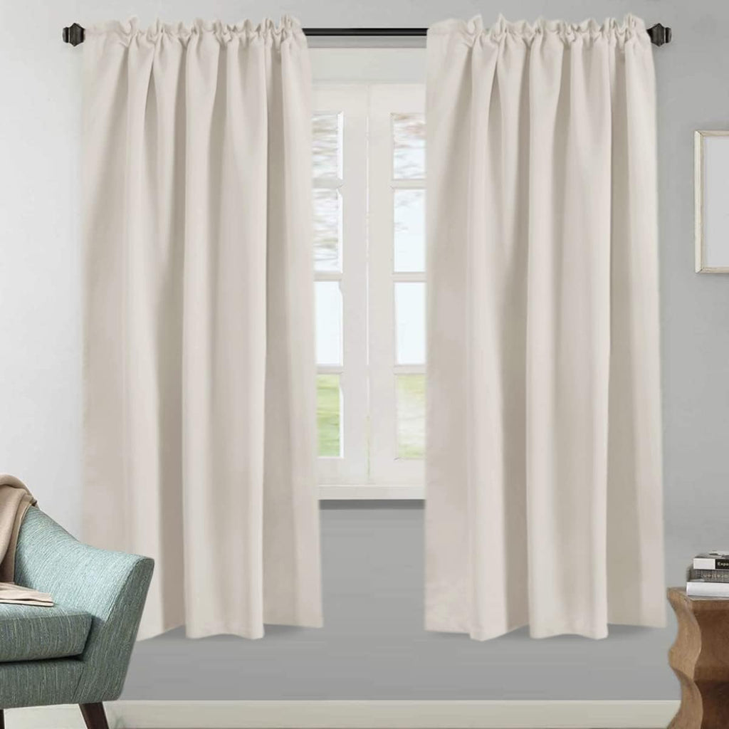 H.VERSAILTEX Light Reducing Curtains Thermal Insulated Window Treatment Panels Room Darkening Privacy Assured Drapes for Living…