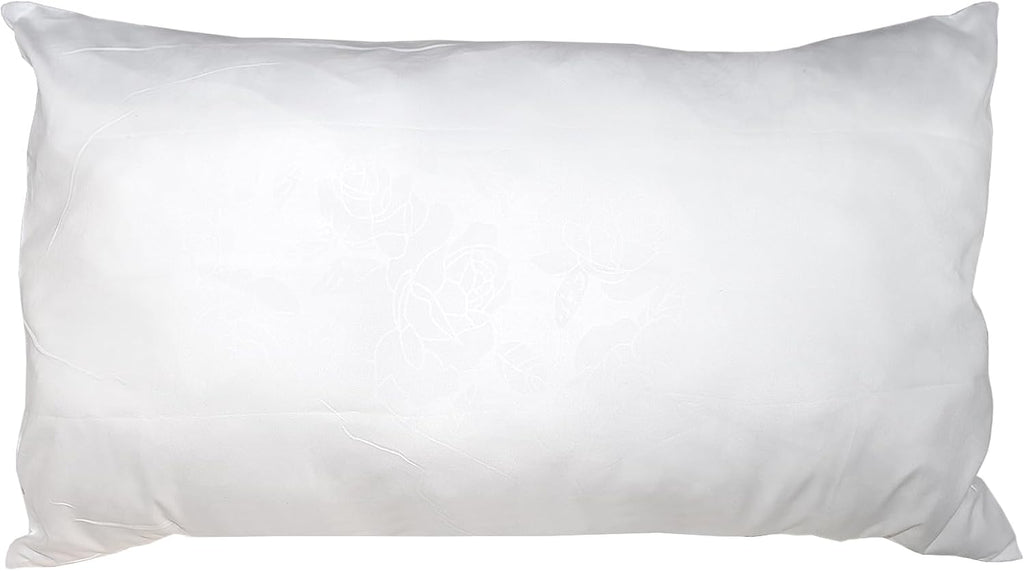Feather Proof Pillow Covers, WINCUR Waterproof Pillow Protectors with Zipper, White Soft Pillowcases for Sofa Couch and Bed, Machine…