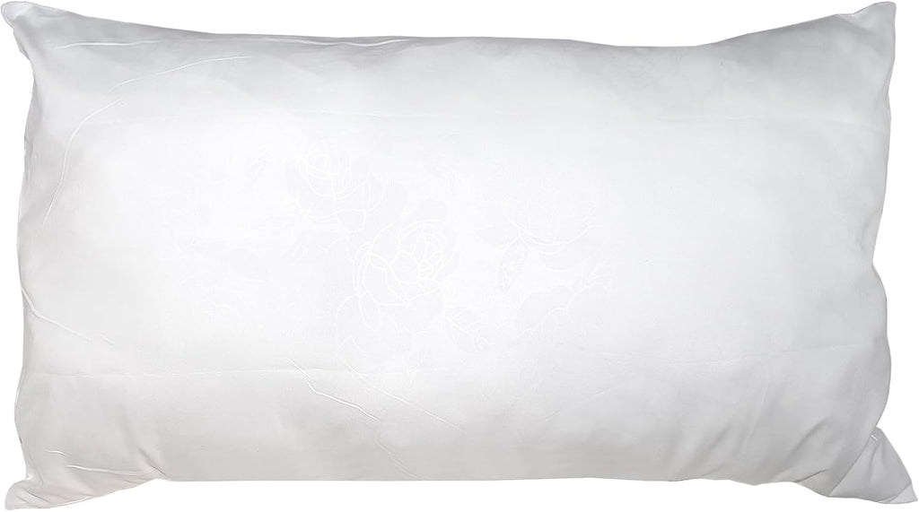 Feather Proof Pillow Covers, WINCUR Waterproof Pillow Protectors with Zipper, White Soft Pillowcases for Sofa Couch and Bed, Machine…
