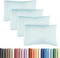 King Standard Pillow Cases Set of 4 - Soft Hotel Quality Pillowcase Covers - Comfy Bedding for Women, Men, Kids & Teens - Machine…