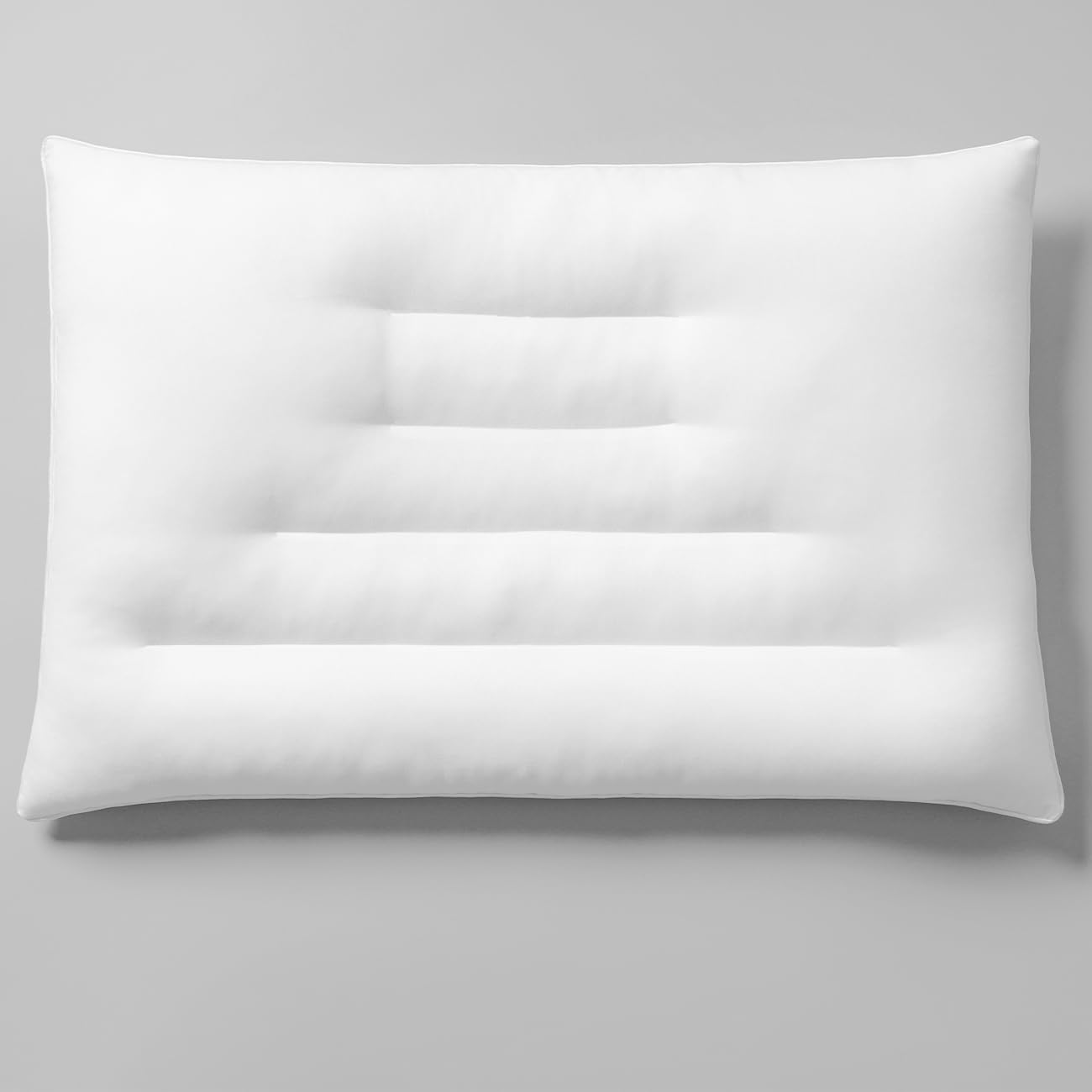 Pozino Flat Thin Pillows for Sleeping - Queen Size 1 Pack Bed Pillows for Side Back Stomach Sleepers,2.5 inch Height Ultra Low Pillows…