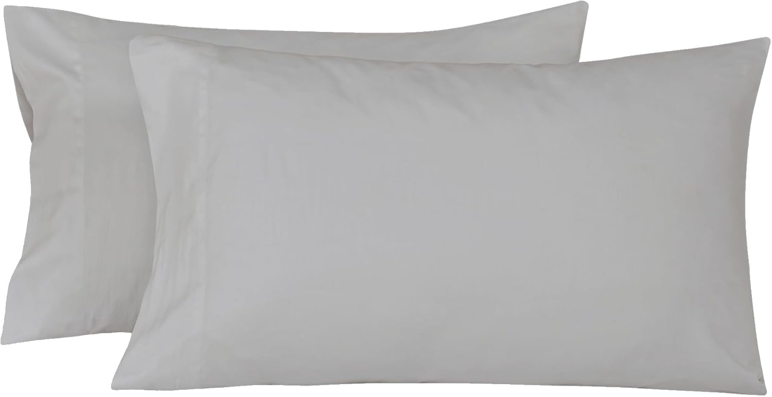 Royalelinens ROYALE LINENS 300 Thread Count Cotton Sateen Sheet Set - 4 Piece King Bed Sheets - 1 Fitted, 1 Flat & 2 Pillow Cases - Soft Co…