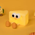 Led Cute Cheese Night Light, Dimmable Nursery Kawaii Lamps, Super Squishy Silicone USB Rechargeable Touch Control Night Lamp for Kids…