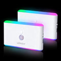 Motion Sensor Night Light 2-Pack, Cruise Approved Rechargeable Magnetic LED Nightlight, Warm & RGB Soft Dimmable, Wireless USB Auto…