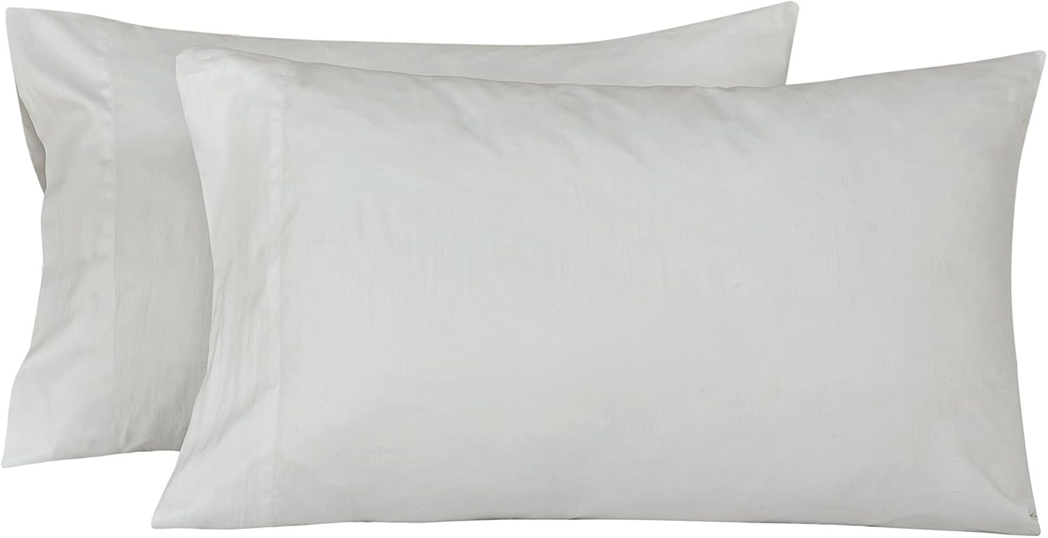 Royalelinens ROYALE LINENS 300 Thread Count 100% Long Staple Combed Cotton Sheet Set - 4 Piece Queen Bed Sheets - 1 Fitted, 1 Flat & 2 Pill…