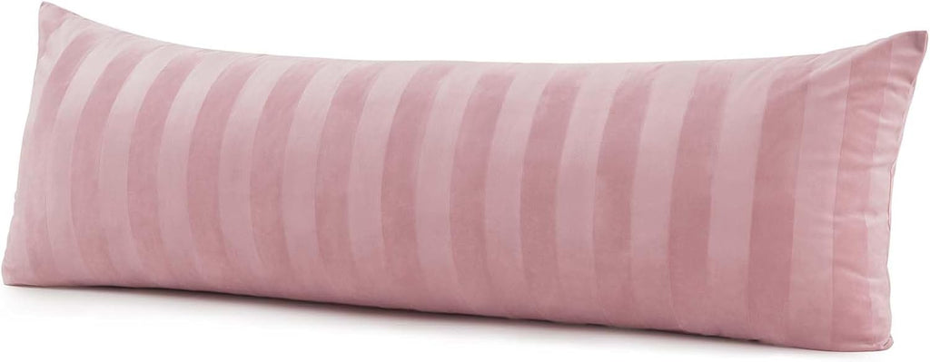 BEDELITE Velvet Body Pillow Cover with Zipper, Soft and Plush 20x54 Long Pillow Case, Velvety Smooth and Cozy Body Pillow Pillowcase for…