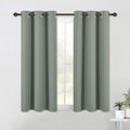 NICETOWN Modern Blackout Curtains Noise Reducing, Thermal Insulated and Privacy Room Darkening Drape Panels for Boy's Guest Room Door…