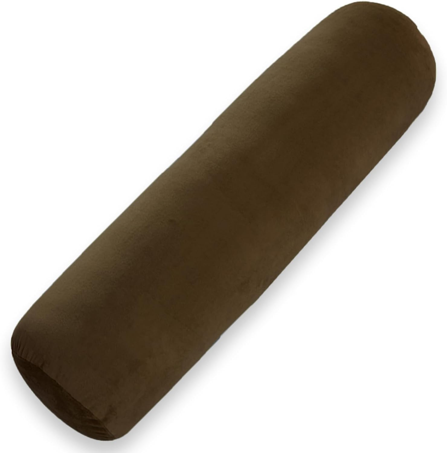 1 MIDDLE ONE Round Body Pillow for Adults, Long Bolster Pillow for Bed with Removable Velvet Cover, Decorative Tube Roll Cylinder Pillow…