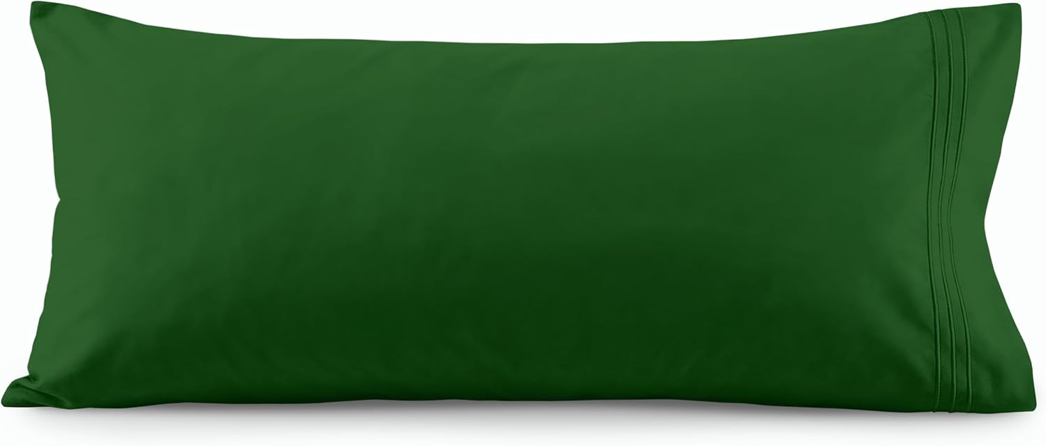Elegantcomfort Elegant Comfort Luxury Ultra-Soft 1-Piece Pillowcase Set - 1500 Hotel Quality Microfiber Double Brushed - Wrinkle Resistant,…