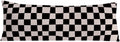 Abstract Boho Black and Beige Checkered 20x54 Body Pillow Cover, Checkered Home Decor, Modern Neutral Plaid Decorative Long Body Pillow…