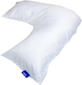Contour Products L Pillow Case, White, Made Specifically for The Contour Products L-Shaped Body Pillow