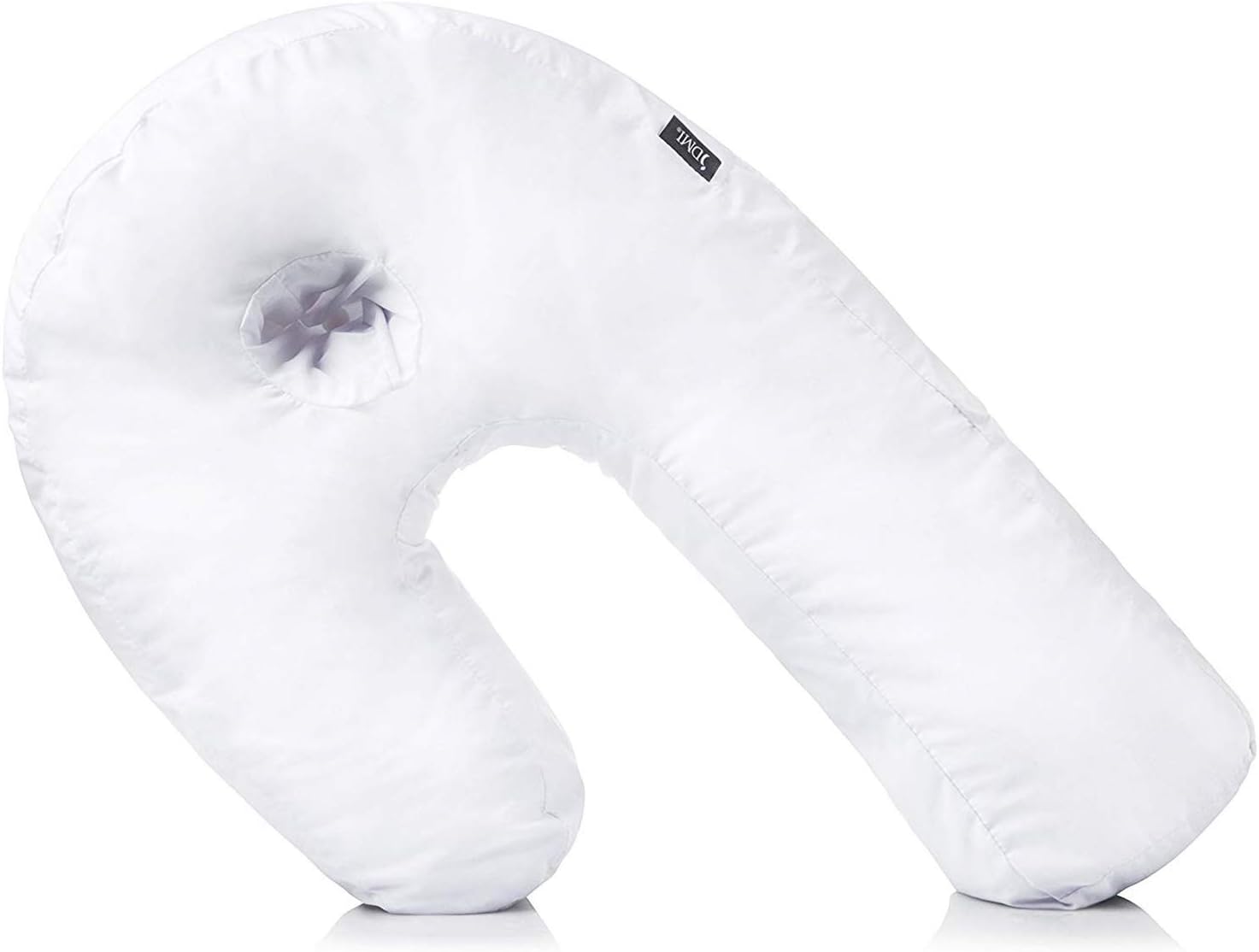 Dmi U-Shaped Side Sleeping Pillows For Neck And Shoulder Pain |Side Sleeper Neck Pillow & Pregnancy Pillow Side Sleeper With Ear Hole | Bac…
