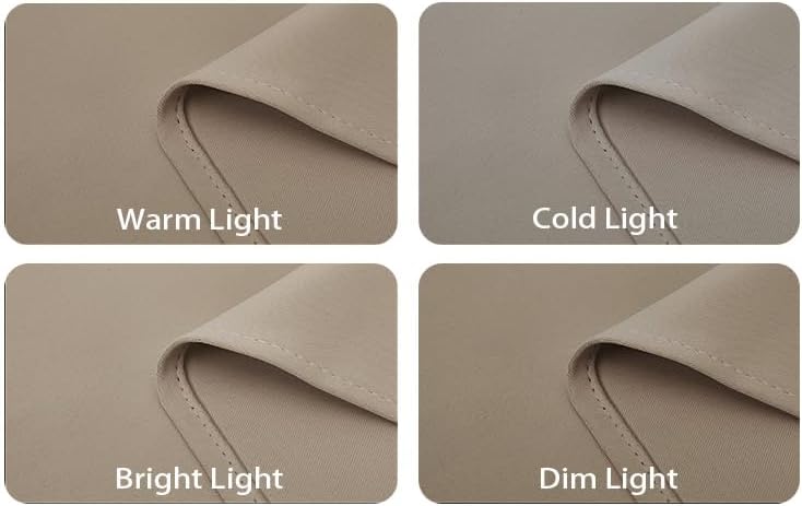 NICETOWN Sleek Blackout Curtains 63 inches Length for Small Windows, Noise Reducing and Block Draft Panels for Door Doorway Laundry…