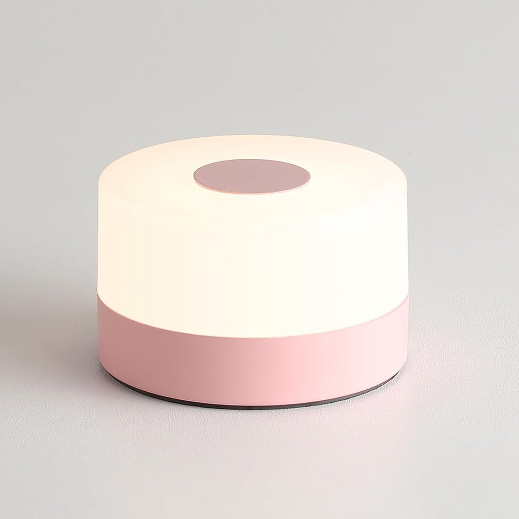 JUSHENG Night Light for Baby Nursery, Rechargeable LED Touch Light with 3CCT & Stepless Dimming Function, Portable Bedside Lamp Tap…