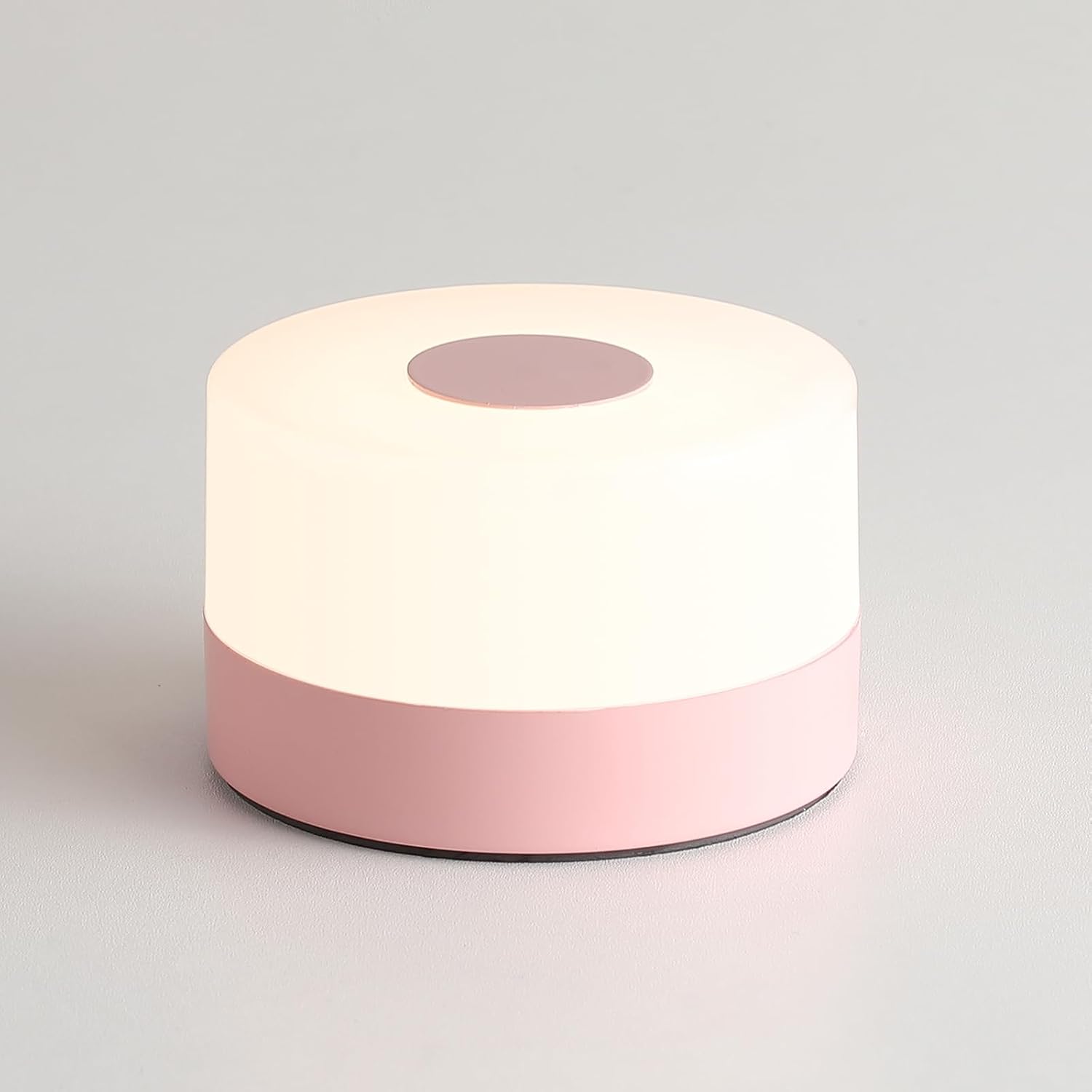 JUSHENG Night Light for Baby Nursery, Rechargeable LED Touch Light with 3CCT & Stepless Dimming Function, Portable Bedside Lamp Tap…
