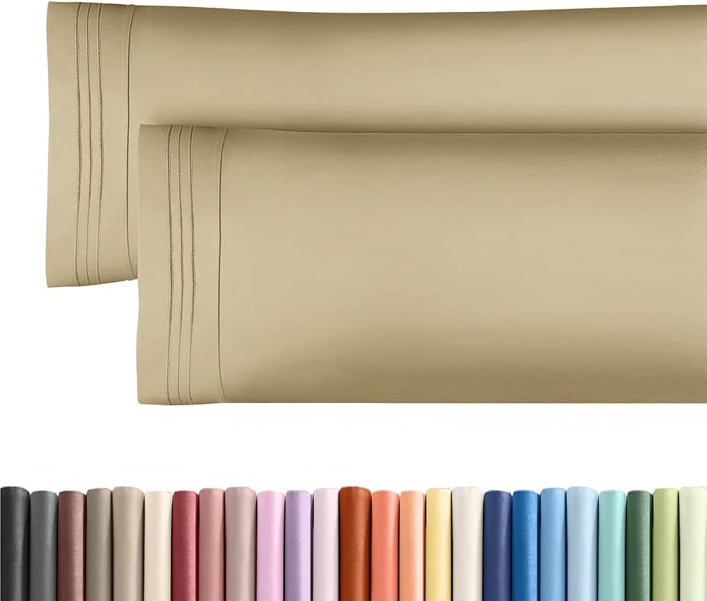 Body Pillowcases Set of 2-20x54 Long Body Pillow Case - Soft Body Pillow Cover for Sleeping & Side Sleepers - Comfy, Breathable, Wrinkle…