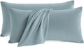 QJFabricCO Q&J Fabric Co. Bedding Pillow Cases King Size Set of 2 –Wrinkle, Fade Resistant, Soft Brushed Microfiber Pillow Cover–Envelope Pil…
