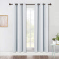 Nicetown Room Darkening Window Curtain Panels, easy maintenance Solid Thermal Insulated Grommet Room Darkening Draperies/Drapes for…