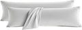 QJFabricCO Q&J Fabric Co. Body Pillow Pillowcase Set of 2, Brushed Microfiber 20x54 Pillow Cases, Soft, Wrinkle-Free, Fade-Resistant, Pillow…