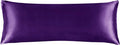 Bedelite Satin Body Pillow Cover, Super Soft and Cooling Body Pillow Pillowcase for Hair and Skin, Breathable Silky Full Long Pillowcase Co…